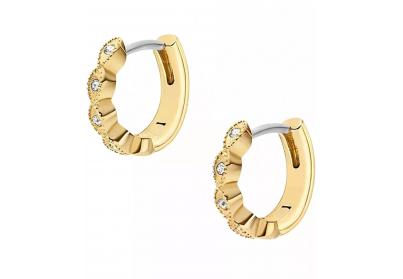 Fossil Ellis Pavé Glitz karika fülbevaló JF04913710