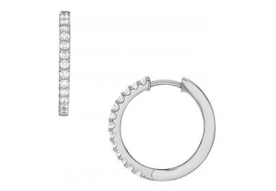 Fossil Ellis Pavé karika fülbevaló JA7234040