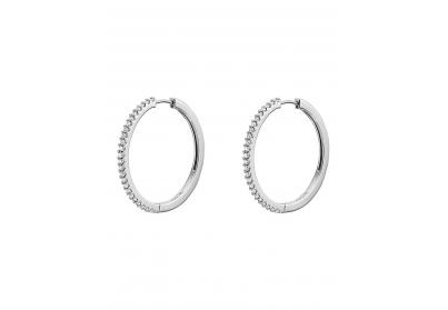 Fossil Ellis Pavé karika fülbevaló JA7274040