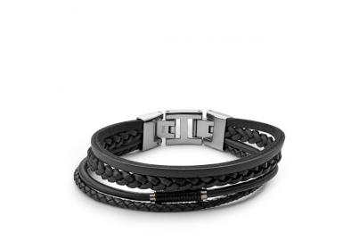 Fossil férfi  bőr karkötő JF03913040