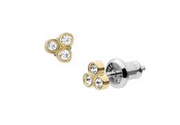 Fossil fülbevaló Trio Glitz