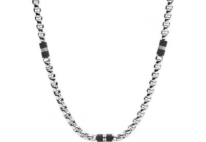 Fossil férfi acél nyaklánc JF03314040