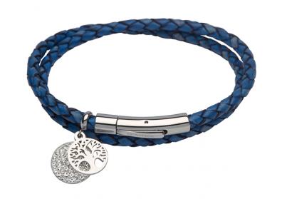 Unique női karkötő-B309BLUE-Barsi ékszer