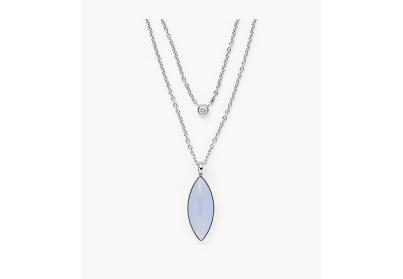 Skagen női nyaklánc Sea Glass
