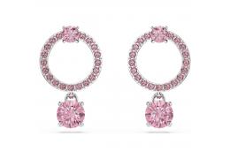 Swarovski Attract rózsaszín fülbevaló 5723565