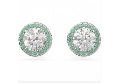 Swarovski Constella fülbevaló zöld kristállyal