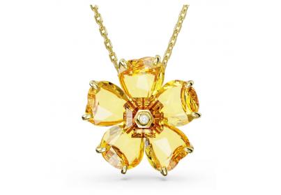 Swarovski Florere nyaklánc arany bevonattal