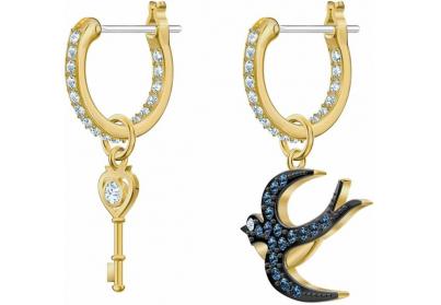Swarovski aszimetrikus fülbevaló 
