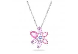 Swarovski Gema nyaklánc rózsaszín  medállal - 5662493