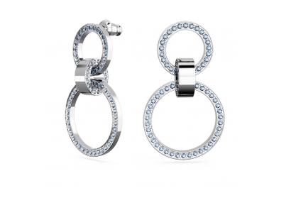 Swarovski Hollow karika fülbevaló