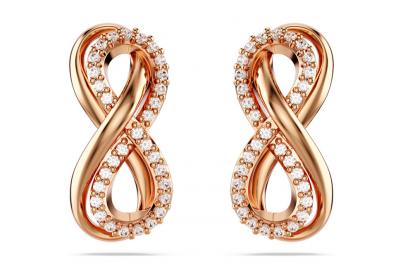 Swarovski Hyperbola Rosé fülbevaló - 5684085