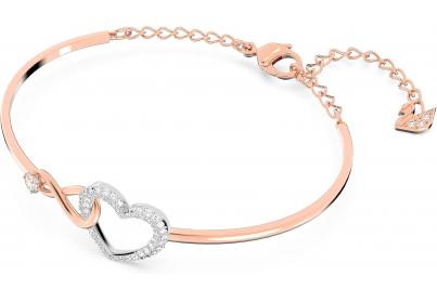 Swarovski Infinity Heart karkötő - 5518869