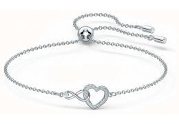 Swarovski Infinity Heart karkötő - 5524421