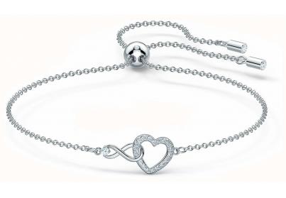 Swarovski Infinity Heart karkötő - 5524421