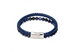 Unique férfi karkötő B498BLUE