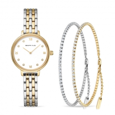 Bering Classic női óra szett - 11028-714-GWP