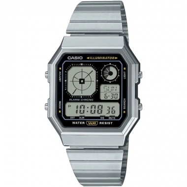 Casio Retro férfi óra A130WE-1AEF