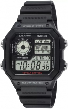 Casio Standard férfi óra AE-1200WH-1AVEF