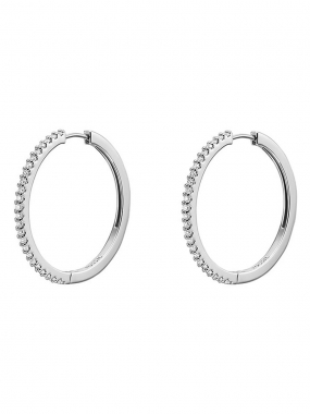 Fossil Ellis Pavé karika fülbevaló JA7274040