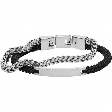 Fossil férfi bőr karkötő - JF03325040