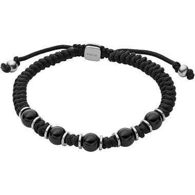 Fossil férfi karkötő Onix