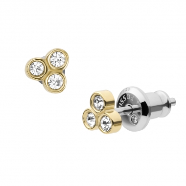 Fossil fülbevaló Trio Glitz