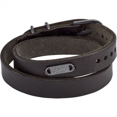 Fossil kétsoros bőr karkötő - JF04128793