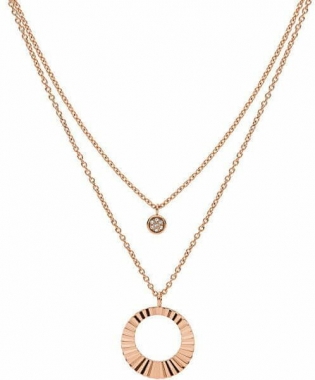 Fossil kettös bronz nyaklánc JF03546791