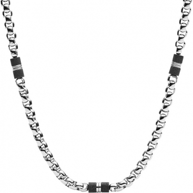 Fossil férfi acél nyaklánc JF03314040