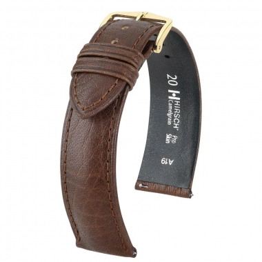Hirsch Camelgrain 16 mm  bőr óraszíj
