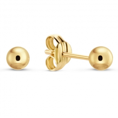 Jackie Gold arany gömb fülbevaló