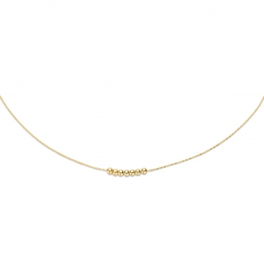 Jackie Gold arany nyaklánc mini gömbökkel