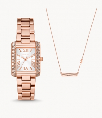 Michael Kors Emery női óra szett - MK1074 