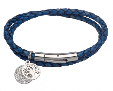 Unique női karkötő-B309BLUE-Barsi ékszer