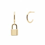 PD Paola Bond Gold ezüst fülbevaló - AR01-349-U