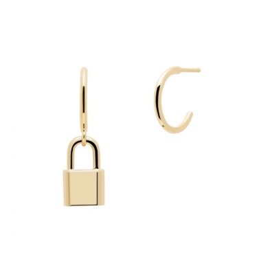 PD Paola Bond Gold ezüst fülbevaló - AR01-349-U
