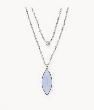 Skagen női nyaklánc Sea Glass