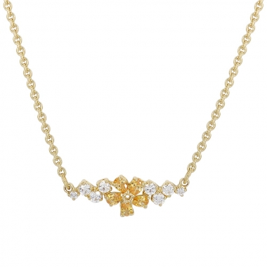 Swarovski arany színű nyaklánc - 5535781