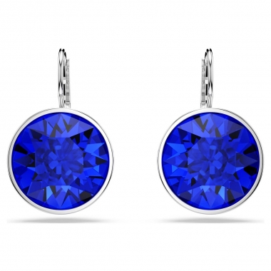 Swarovski Bella fülbevaló kék kristállyal