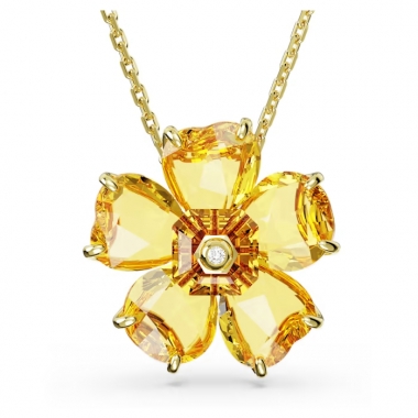 Swarovski Florere nyaklánc arany bevonattal