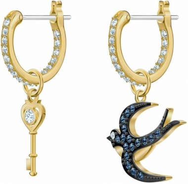 Swarovski aszimetrikus fülbevaló 