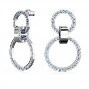 Swarovski Hollow karika fülbevaló