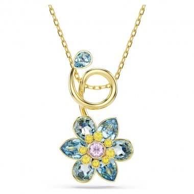 Swarovski Idyllia nyaklánc kék kristállyal - 5709029