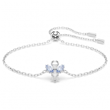 Swarovski Magic karkötő kék angyal kristállyal