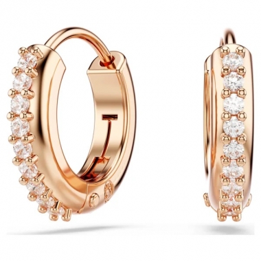 Swarovski Mátrix Rose karika fülbevaló