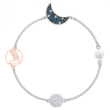 Swarovski Remix karkötő hold motivummal