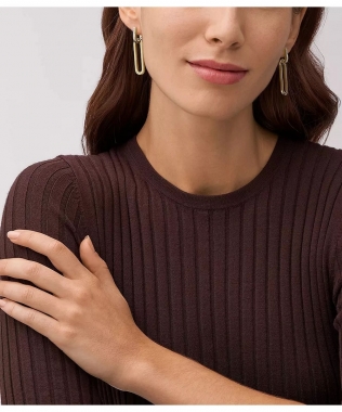 Fossil Heritage D-Link Glitz női fülbevaló