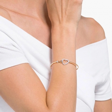 Swarovski Infinity Heart karkötő - 5518869