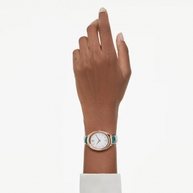 Swarovski Imber női óra zöld szíjjal - 5717536