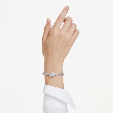Swarovski Mátrix fehér csomós karkötő 5727120